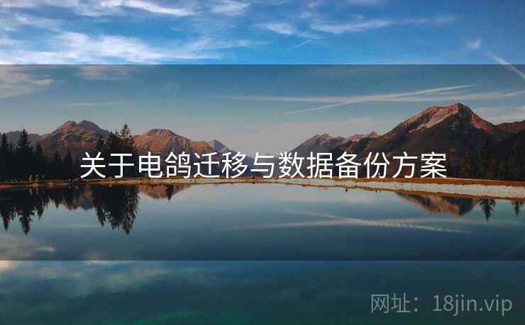 关于电鸽迁移与数据备份方案 第2张 关于电鸽迁移与数据备份方案 第2张
